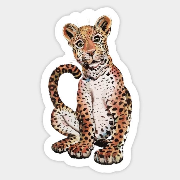 Jaguar Sticker by artfulfreddy